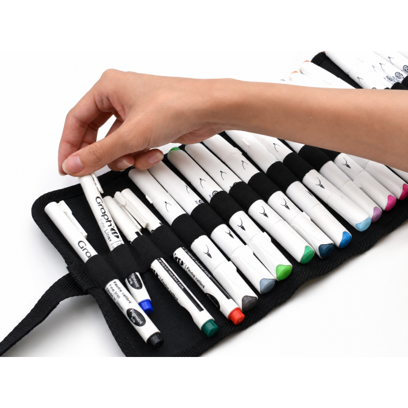 Trousse 20 marqueurs & 4 liners - Apprenti Mangaka