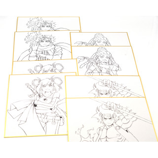 ASSORTIMENT 8 SHIKISHI MANGA