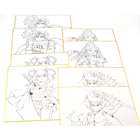 ASSORTIMENT 8 SHIKISHI MANGA