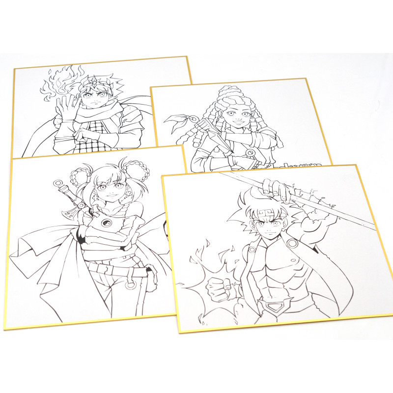 ASSORTIMENT 8 SHIKISHI MANGA