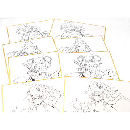 ASSORTIMENT 8 SHIKISHI MANGA