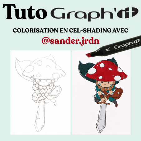 MAÎTRISEZ LA COLORISATION EN CEL-SHADING AVEC GRAPH'IT