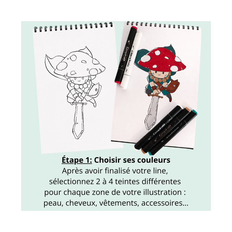 MAÎTRISEZ LA COLORISATION EN CEL-SHADING AVEC GRAPH'IT