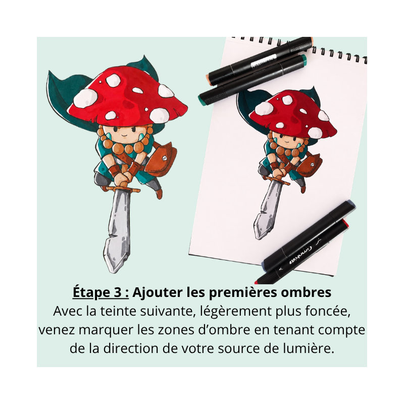 MAÎTRISEZ LA COLORISATION EN CEL-SHADING AVEC GRAPH'IT